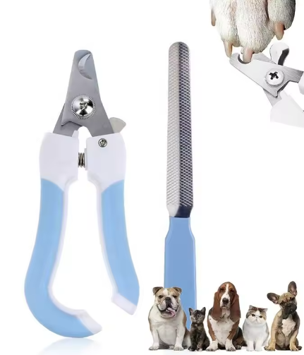 Corta uñas con lima de regalo para perros y gatos